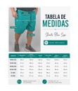 Short Bermuda Extra grande Butu Biru Tactel Marinho